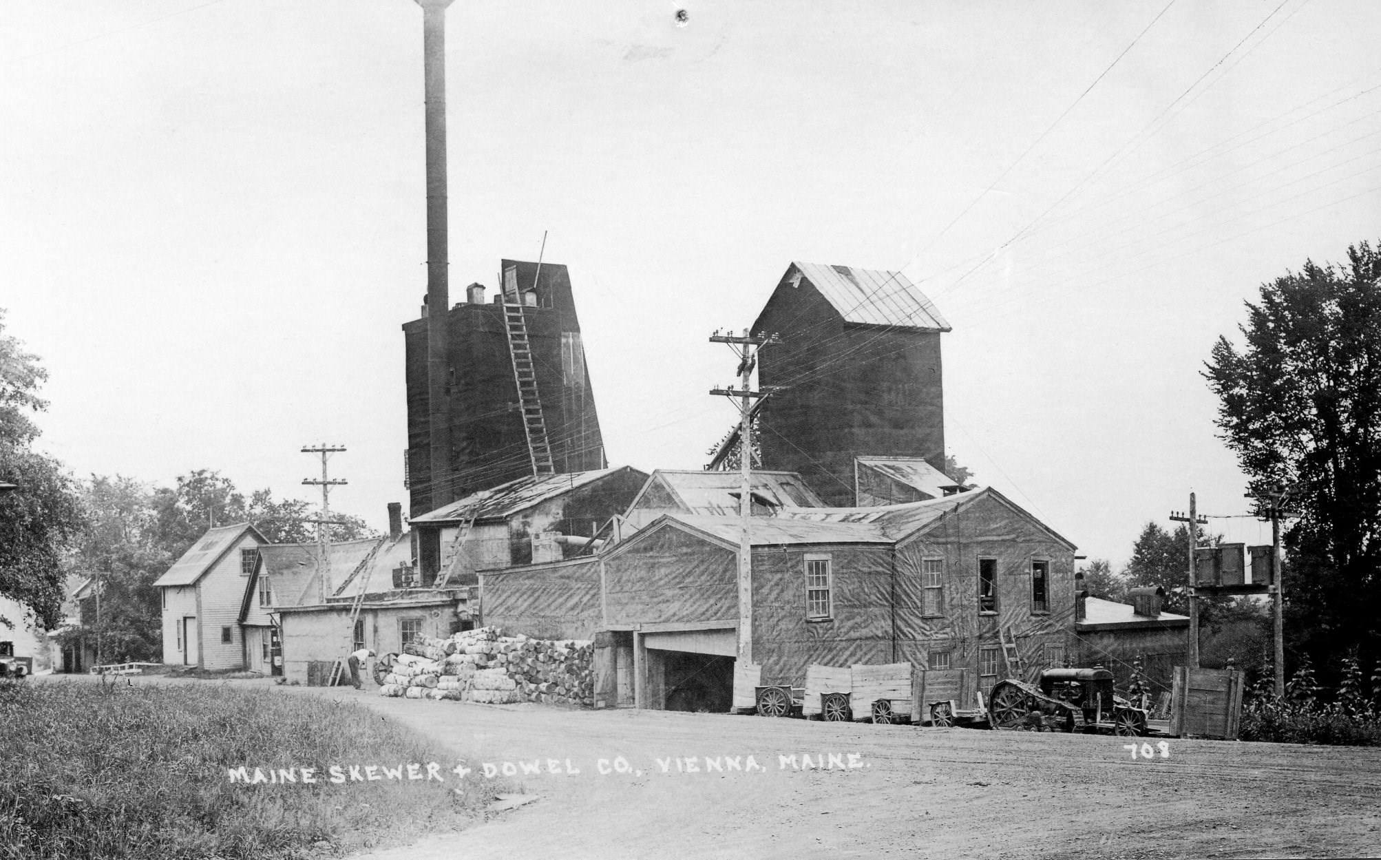 Maine skewer and dowel mill