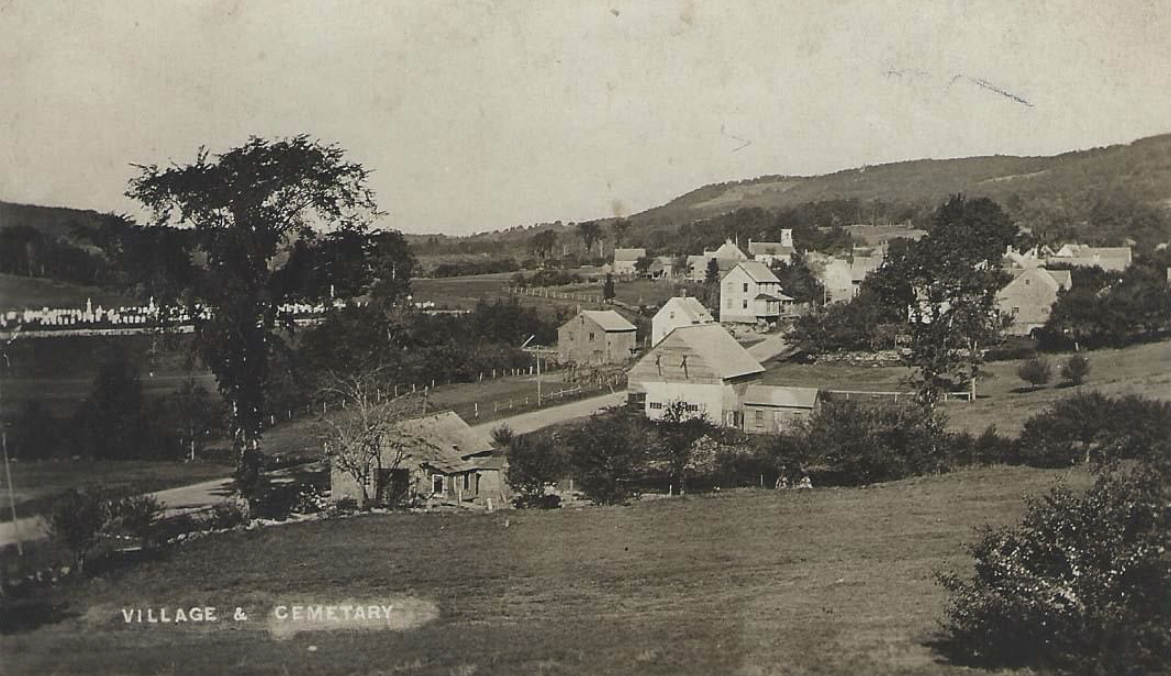 Village & cemetery 